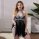 Sexy Chemise Exotic Nightgowns Bridal Nightdress Black 1375