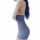 Halter Neck Lace Edge Backless Babydoll Lingerie c76