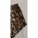 Lace Cami Top with Shorts 2 Piece Leopard Set White