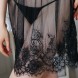 Sexy Lace Nightgowns Slip Chemise Wedding Nightie Black