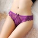 Women Sexy Lace G-String Thongs Panty Blush